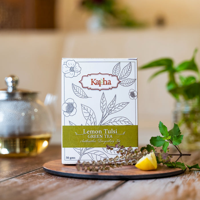 Kapha Lemon Tulsi Green Tea 50 Gm