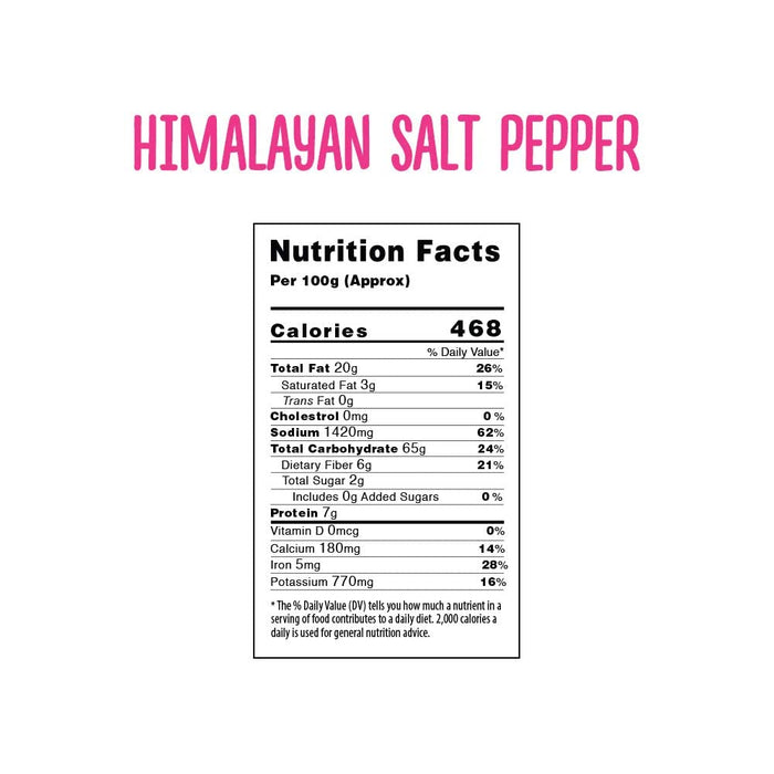 MOM - Meal of the Moment Himalayan Salt n Pepper Makhana 60gx3