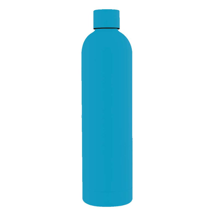 TAUNUS - Soft Touch Insulated Water Bottle - 750ml - Aqua Blue
