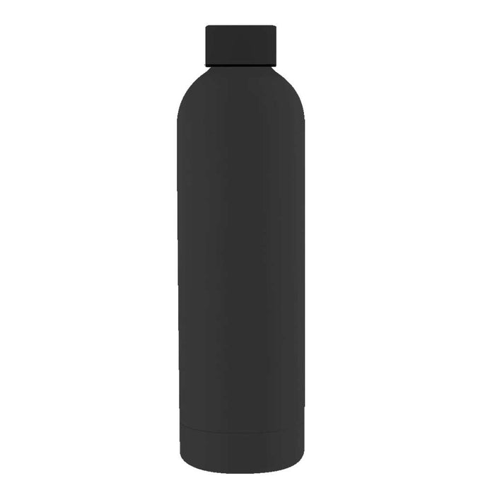GRIGNY - Soft Touch Insulated Water Bottle - 1000ml - Black