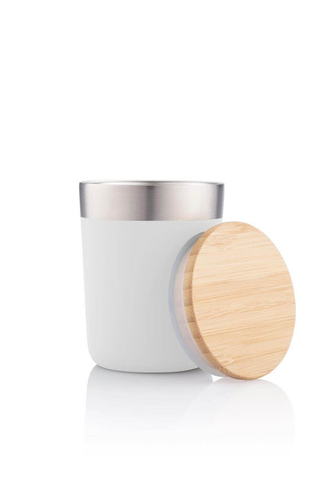 LAREN - CHANGE Collection Insulated Mug - White