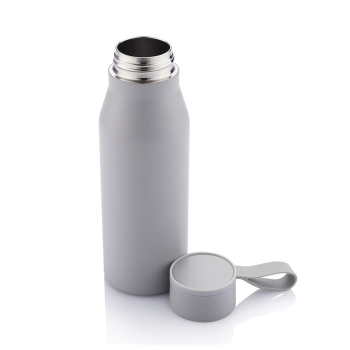 NEBRA - CHANGE Collection Vacuum Bottle with Loop - 600ml - Grey