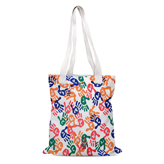 JEH TOTE BAG 1003 (COLORFUL HAND) 100% COTTON