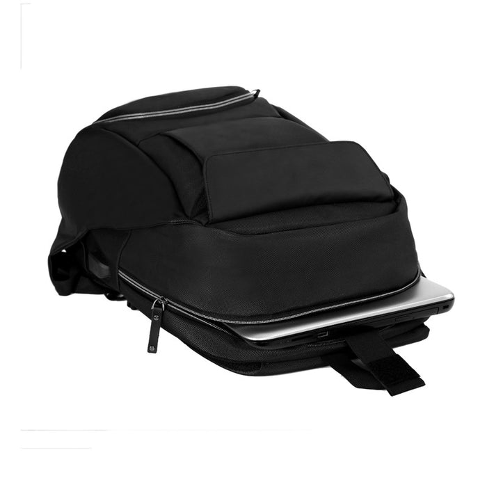 SHOBAC - SANTHOME 18" Laptop Backpack For Work & Sports/gym - Black